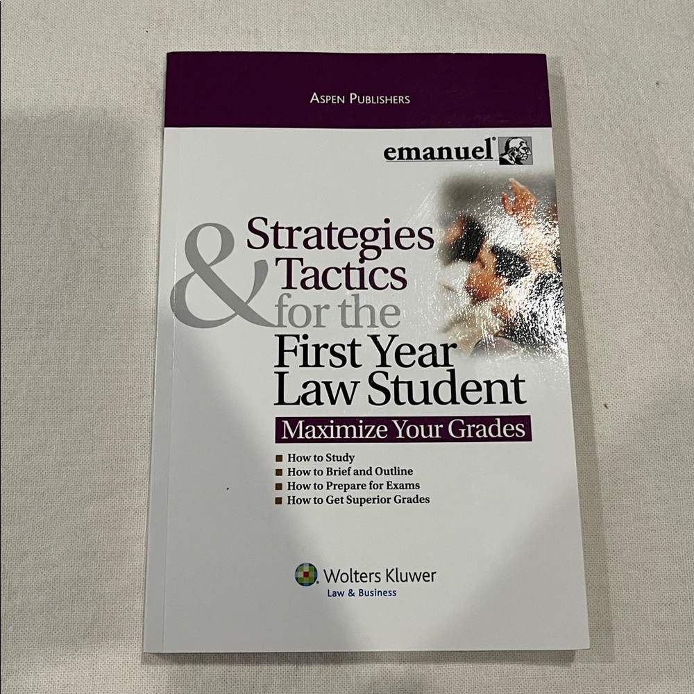 Strategies & Tactics for the First Year Law Student Book - Picture 2 of 16
